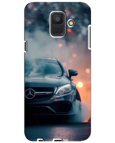Чехол для Samsung Galaxy A6 2018 (A600F) с картинкой «Mercedes — ночной город» Чехол для Samsung Galaxy A6 2018 (A600F) с картинкой «Mercedes — ночной город»