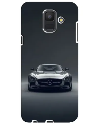 Чехол для Samsung Galaxy A6 2018 (A600F) с картинкой «Mercedes на черном» Чехол для Samsung Galaxy A6 2018 (A600F) с картинкой «Mercedes на черном»