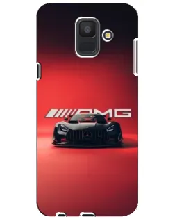 Чехол для Samsung Galaxy A6 2018 (A600F) с картинкой «Mercedes AMG — красная линия» Чехол для Samsung Galaxy A6 2018 (A600F) с картинкой «Mercedes AMG — красная линия»