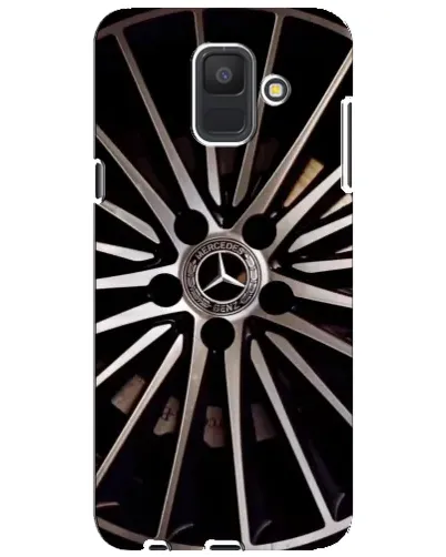 Чехол для Samsung Galaxy A6 2018 (A600F) с картинкой «Диск Mercedes» Чехол для Samsung Galaxy A6 2018 (A600F) с картинкой «Диск Mercedes»