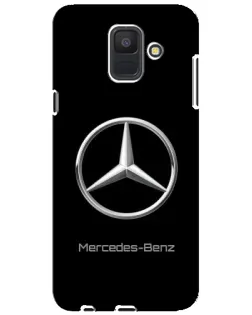 Чехол для Samsung Galaxy A6 2018 (A600F) с картинкой «Mercedes Silver Logo» Чехол для Samsung Galaxy A6 2018 (A600F) с картинкой «Mercedes Silver Logo»