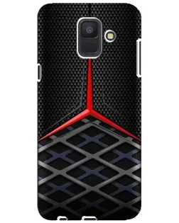 Чехол для Samsung Galaxy A6 2018 (A600F) с картинкой «Mercedes Carbon Grid» Чехол для Samsung Galaxy A6 2018 (A600F) с картинкой «Mercedes Carbon Grid»