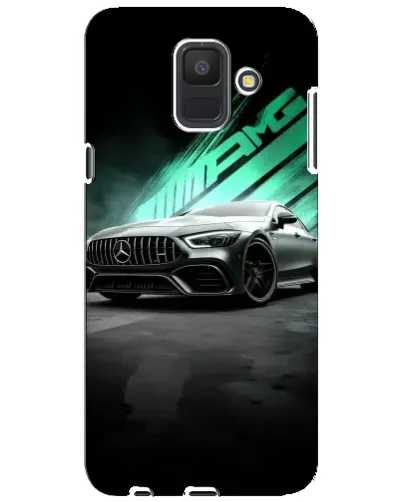 Чехол для Samsung Galaxy A6 2018 (A600F) с картинкой «Темный Mercedes AMG» Чехол для Samsung Galaxy A6 2018 (A600F) с картинкой «Темный Mercedes AMG»