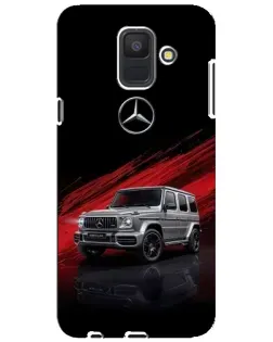 Чехол для Samsung Galaxy A6 2018 (A600F) с картинкой «Mercedes G-Class красный» Чехол для Samsung Galaxy A6 2018 (A600F) с картинкой «Mercedes G-Class красный»