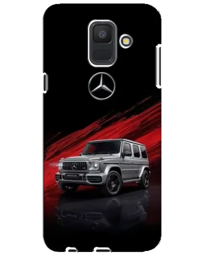 Чехол для Samsung Galaxy A6 2018 (A600F) с картинкой «Mercedes G-Class красный» Чехол для Samsung Galaxy A6 2018 (A600F) с картинкой «Mercedes G-Class красный»