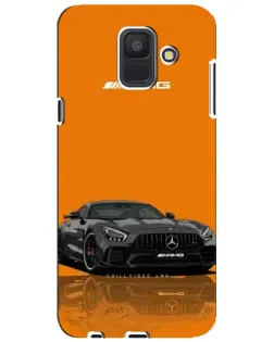 Чехол для Samsung Galaxy A6 2018 (A600F) с картинкой «Оранжевый Mercedes AMG» Чехол для Samsung Galaxy A6 2018 (A600F) с картинкой «Оранжевый Mercedes AMG»