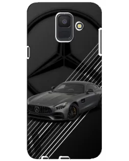 Чехол для Samsung Galaxy A6 2018 (A600F) с картинкой «Mercedes AMG — графика» Чехол для Samsung Galaxy A6 2018 (A600F) с картинкой «Mercedes AMG — графика»