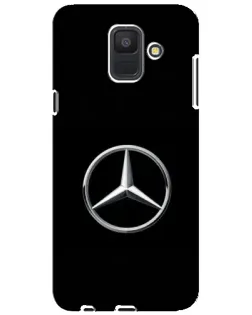 Чехол для Samsung Galaxy A6 2018 (A600F) с картинкой «Mercedes классический лого» Чехол для Samsung Galaxy A6 2018 (A600F) с картинкой «Mercedes классический лого»