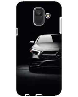Чехол для Samsung Galaxy A6 2018 (A600F) с картинкой «Свет фар Mercedes» Чехол для Samsung Galaxy A6 2018 (A600F) с картинкой «Свет фар Mercedes»