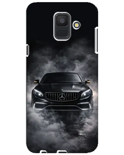 Чехол для Samsung Galaxy A6 2018 (A600F) с картинкой «Mercedes в дыму» Чехол для Samsung Galaxy A6 2018 (A600F) с картинкой «Mercedes в дыму»