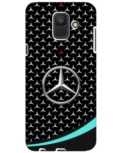 Чехол для Samsung Galaxy A6 2018 (A600F) с картинкой «Mercedes — бирюзовый акцент» Чехол для Samsung Galaxy A6 2018 (A600F) с картинкой «Mercedes — бирюзовый акцент»