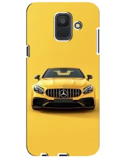 Чехол для Samsung Galaxy A6 2018 (A600F) с картинкой «Желтый Mercedes GT» Чехол для Samsung Galaxy A6 2018 (A600F) с картинкой «Желтый Mercedes GT»
