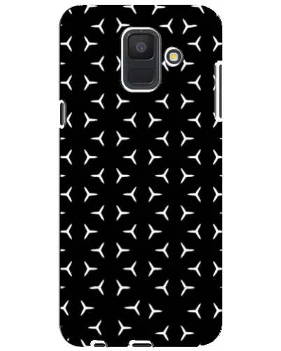 Чехол для Samsung Galaxy A6 2018 (A600F) с картинкой «Mercedes паттерн звезд» Чехол для Samsung Galaxy A6 2018 (A600F) с картинкой «Mercedes паттерн звезд»