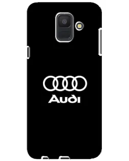 Чехол для Samsung Galaxy A6 2018 (A600F) с картинкой «Классическое лого Audi» Чехол для Samsung Galaxy A6 2018 (A600F) с картинкой «Классическое лого Audi»