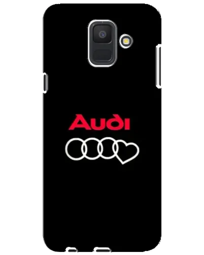 Чехол для Samsung Galaxy A6 2018 (A600F) с картинкой «Логотип Audi Heart»