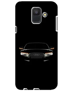 Чехол для Samsung Galaxy A6 2018 (A600F) с картинкой «Audi — ночной контур» Чехол для Samsung Galaxy A6 2018 (A600F) с картинкой «Audi — ночной контур»