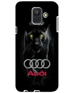 Чехол для Samsung Galaxy A6 2018 (A600F) с картинкой «Пантера и Audi» Чехол для Samsung Galaxy A6 2018 (A600F) с картинкой «Пантера и Audi»