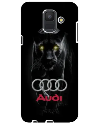 Чехол для Samsung Galaxy A6 2018 (A600F) с картинкой «Пантера и Audi»