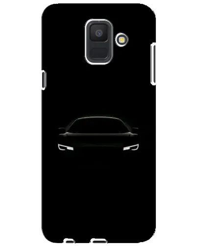 Чехол для Samsung Galaxy A6 2018 (A600F) с картинкой «Взгляд Audi в темноте»