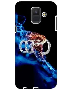 Чехол для Samsung Galaxy A6 2018 (A600F) с картинкой «Энергия лого Audi» Чехол для Samsung Galaxy A6 2018 (A600F) с картинкой «Энергия лого Audi»