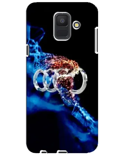 Чехол для Samsung Galaxy A6 2018 (A600F) с картинкой «Энергия лого Audi»