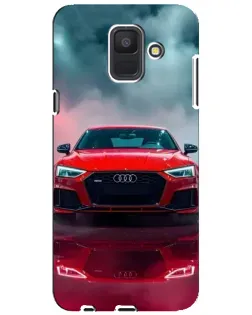 Чехол для Samsung Galaxy A6 2018 (A600F) с картинкой «Audi RS — красный стиль» Чехол для Samsung Galaxy A6 2018 (A600F) с картинкой «Audi RS — красный стиль»