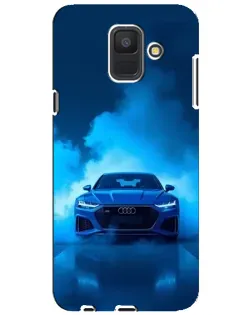 Чехол для Samsung Galaxy A6 2018 (A600F) с картинкой «Audi — голубая энергия» Чехол для Samsung Galaxy A6 2018 (A600F) с картинкой «Audi — голубая энергия»