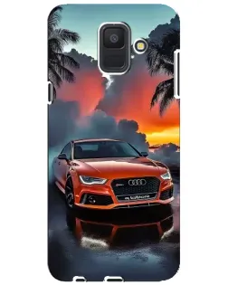 Чехол для Samsung Galaxy A6 2018 (A600F) с картинкой «Audi — закат» Чехол для Samsung Galaxy A6 2018 (A600F) с картинкой «Audi — закат»