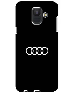 Чехол для Samsung Galaxy A6 2018 (A600F) с картинкой «Audi White Logo» Чехол для Samsung Galaxy A6 2018 (A600F) с картинкой «Audi White Logo»