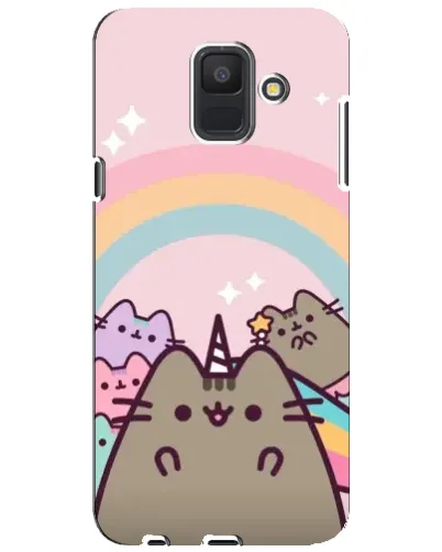 Чехол для Samsung Galaxy A6 2018 (A600F) с картинкой «Единорог Pusheen» Чехол для Samsung Galaxy A6 2018 (A600F) с картинкой «Единорог Pusheen»