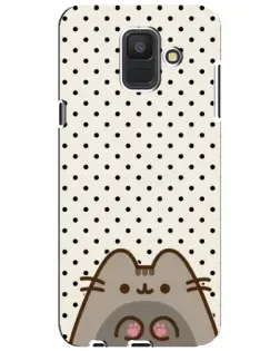Чехол для Samsung Galaxy A6 2018 (A600F) с картинкой «Пушин в горошек» Чехол для Samsung Galaxy A6 2018 (A600F) с картинкой «Пушин в горошек»