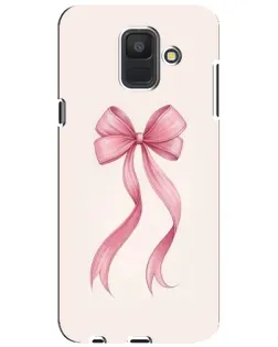 Чохол для Samsung Galaxy A6 2018 (A600F) з картинкою «Рожевий бант» Чохол для Samsung Galaxy A6 2018 (A600F) з картинкою «Рожевий бант»