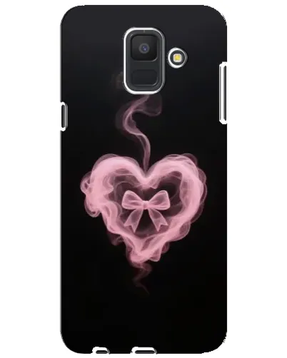 Чехол для Samsung Galaxy A6 2018 (A600F) с картинкой «Дымчатое сердце» Чехол для Samsung Galaxy A6 2018 (A600F) с картинкой «Дымчатое сердце»