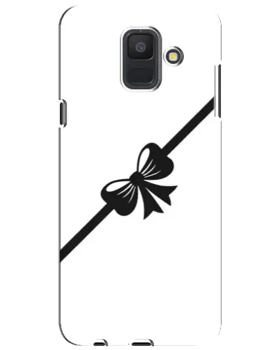 Чехол для Samsung Galaxy A6 2018 (A600F) с картинкой «Диагональный бант» Чехол для Samsung Galaxy A6 2018 (A600F) с картинкой «Диагональный бант»