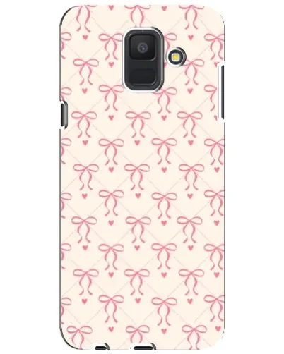 Чехол для Samsung Galaxy A6 2018 (A600F) с картинкой «Розовые бантики Coquette» Чехол для Samsung Galaxy A6 2018 (A600F) с картинкой «Розовые бантики Coquette»