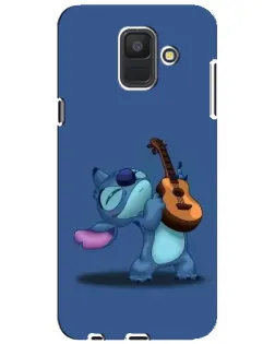 Чехол для Samsung Galaxy A6 2018 (A600F) с картинкой «Стич с укулеле» Чехол для Samsung Galaxy A6 2018 (A600F) с картинкой «Стич с укулеле»