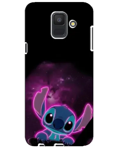 Чехол для Samsung Galaxy A6 2018 (A600F) с картинкой «Неоновый Stitch»