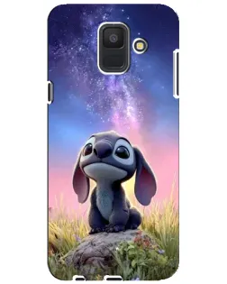Чехол для Samsung Galaxy A6 2018 (A600F) с картинкой «Стич на рассвете» Чехол для Samsung Galaxy A6 2018 (A600F) с картинкой «Стич на рассвете»