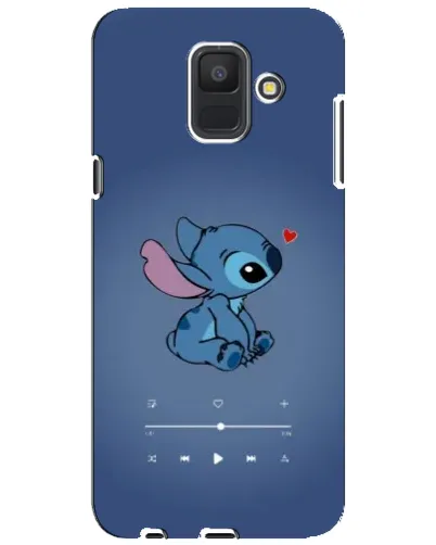 Чехол для Samsung Galaxy A6 2018 (A600F) с картинкой «Музыкальный Stitch»