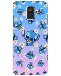 Чехол для Samsung Galaxy A6 2018 (A600F) с картинкой «Паттерн со Стичем» Чехол для Samsung Galaxy A6 2018 (A600F) с картинкой «Паттерн со Стичем»