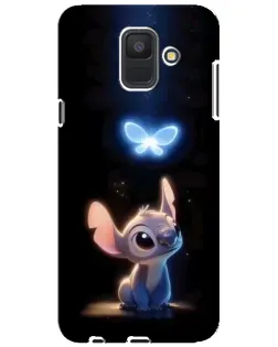 Чехол для Samsung Galaxy A6 2018 (A600F) с картинкой «Сияющий Стич» Чехол для Samsung Galaxy A6 2018 (A600F) с картинкой «Сияющий Стич»