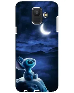 Чехол для Samsung Galaxy A6 2018 (A600F) с картинкой «Лунная ночь Стича» Чехол для Samsung Galaxy A6 2018 (A600F) с картинкой «Лунная ночь Стича»