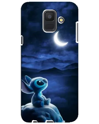 Чехол для Samsung Galaxy A6 2018 (A600F) с картинкой «Лунная ночь Стича»