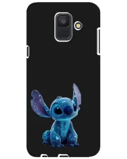 Чехол для Samsung Galaxy A6 2018 (A600F) с картинкой «Стич на черном» Чехол для Samsung Galaxy A6 2018 (A600F) с картинкой «Стич на черном»