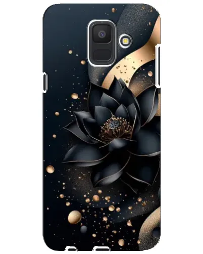 Чехол для Samsung Galaxy A6 2018 (A600F) с картинкой «Черный лотос» Чехол для Samsung Galaxy A6 2018 (A600F) с картинкой «Черный лотос»