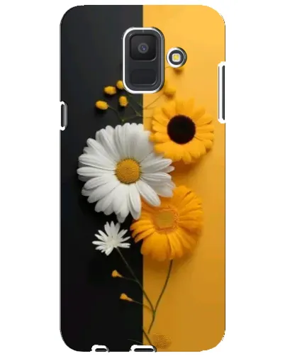 Чехол для Samsung Galaxy A6 2018 (A600F) с картинкой «Подсолнух и ромашка» Чехол для Samsung Galaxy A6 2018 (A600F) с картинкой «Подсолнух и ромашка»