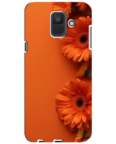 Чехол для Samsung Galaxy A6 2018 (A600F) с картинкой «Оранжевые герберы» Чехол для Samsung Galaxy A6 2018 (A600F) с картинкой «Оранжевые герберы»