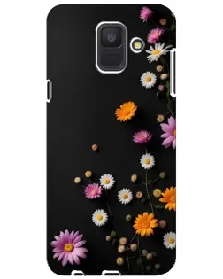 Чехол для Samsung Galaxy A6 2018 (A600F) с картинкой «Цветочная композиция»