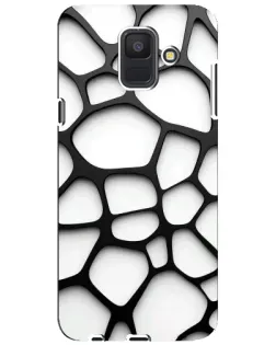 Чохол для Samsung Galaxy A6 2018 (A600F) з картинкою «Біла об'ємна сітка» Чохол для Samsung Galaxy A6 2018 (A600F) з картинкою «Біла об'ємна сітка»