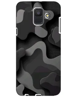Чохол для Samsung Galaxy A6 2018 (A600F) з картинкою «Темний абстрактний камуфляж» Чохол для Samsung Galaxy A6 2018 (A600F) з картинкою «Темний абстрактний камуфляж»